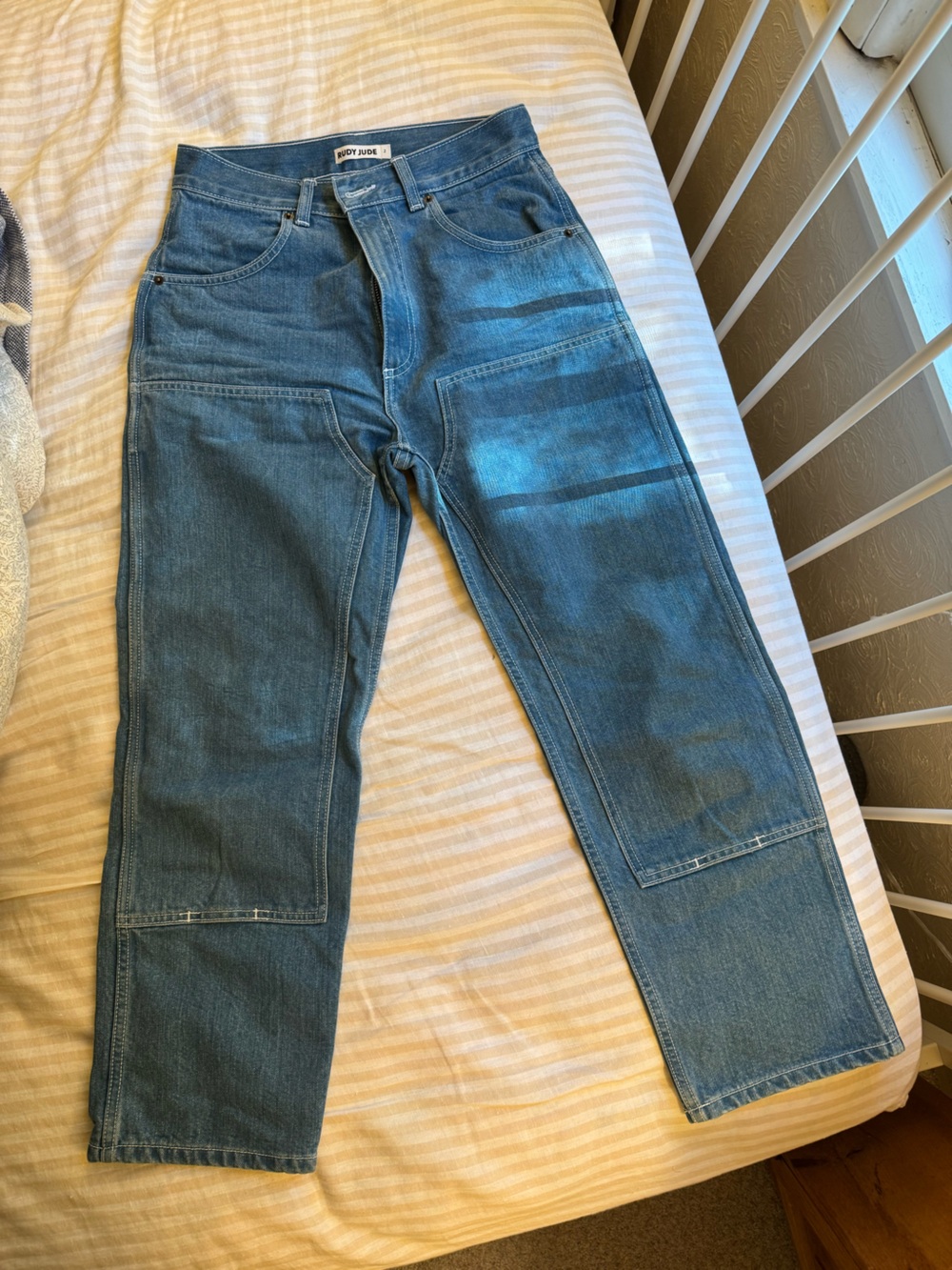 Rudy Jude Pale Indigo Utilities, size 2